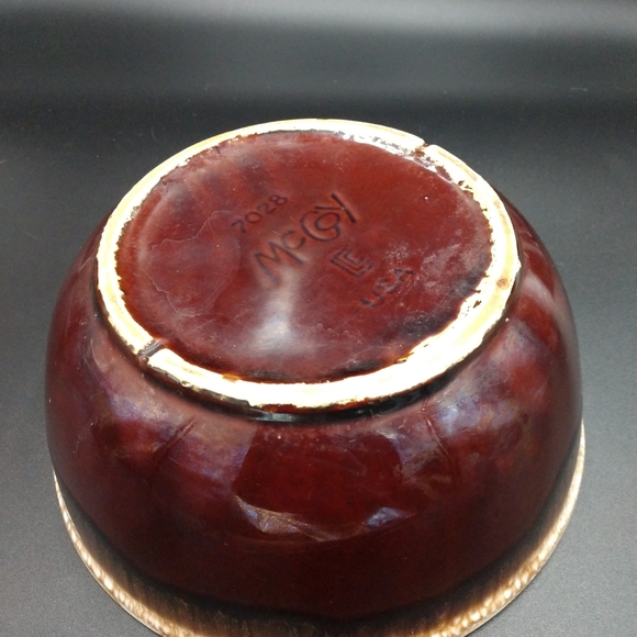 McCoy Pottery Bowl Glaze 7028 - Picture 6 of 6